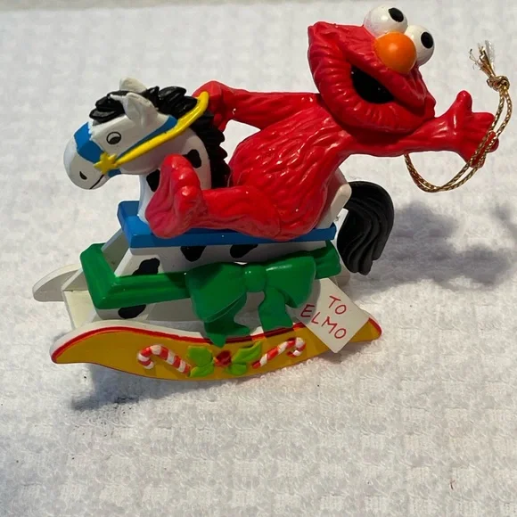 Vintage Jim Henson Sesame Street Elmo Ornament - Picture 10 of 10